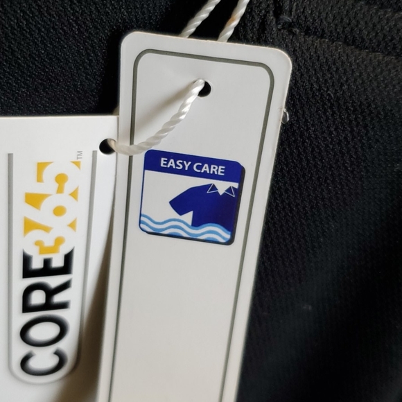 CORE 365, POLO, SHIRT, 2XL, BLACK - Picture 5 of 5